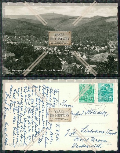 Foto wernigerode harz - foto, ak