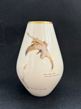 Vintage Vase Glücksvogel