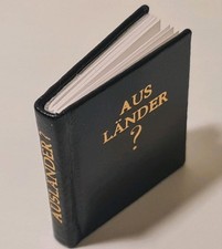 Miniaturbuch - Ausländer?