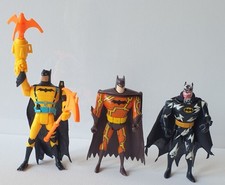 Drei Vintage Batman Actionfiguren DC-COMICS/ KENNER 1993/1998