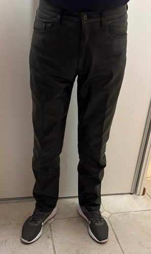 Herren lederhose schwarz - herren,