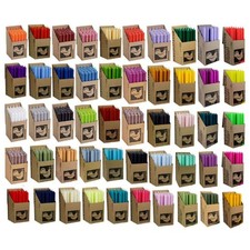 25 Stabkerzen Set 250 x 22 mm