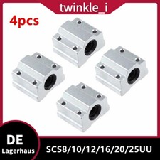 4PCS SCS8UU 10UU 12UU 16 20