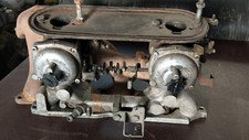Stromberg Doppelvergaseranlage mit Ansaugbrücke Auspuffkrümmer Talbot Avenger