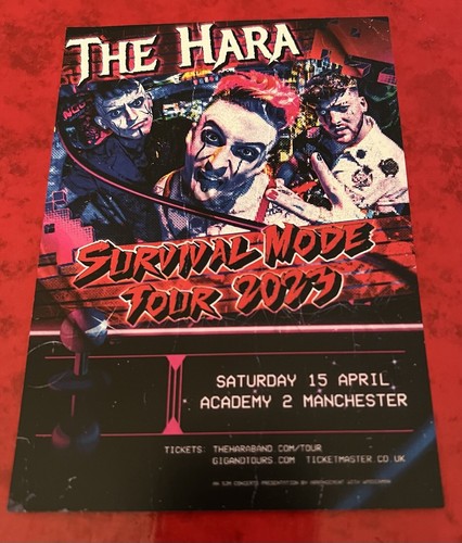 The hara concert flyer - hara,