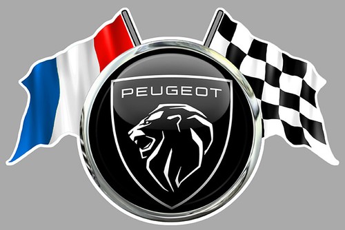 Aufkleber logo peugeot - logo, lÖwe