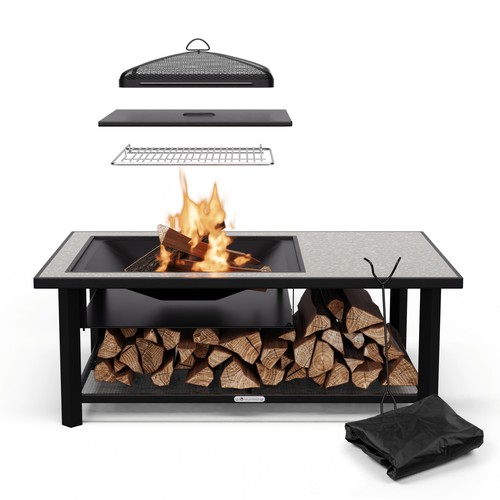 Feuerschale grill 122 - grill, cm
