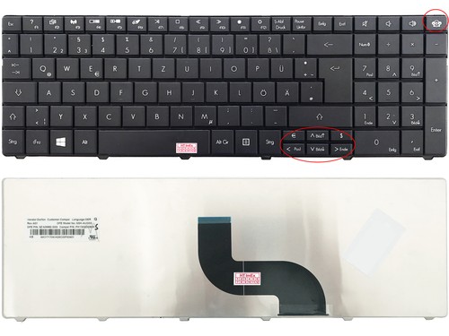Schwarz tastatur keyboard - -,