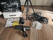 Shure SM7B Mikrofon + Triton Fethead Vorverstärker + K&M Ständer + 10m Kabel 