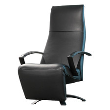 Jori Sessel Brainbuilder Mono Move Black Edition Leder Celia Nero Schwarz 