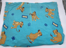 Disney König der Löwen Simba Spannbettlaken Bettlaken Bettwäsche bedding blau