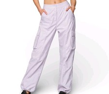 Adidas Cargo Hose Damen M Lila