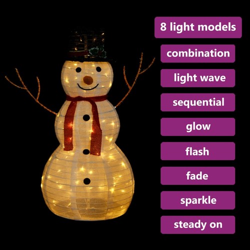 Schneemann led lichterkette - schneemann,