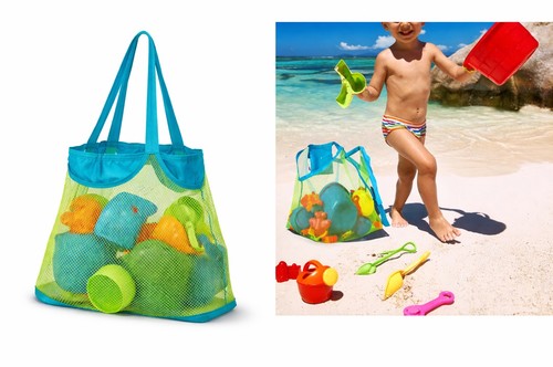 Strandtasche kinder mesh - strandtasche,