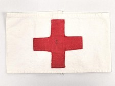 Rot Kreuz Armbinde, gebraucht