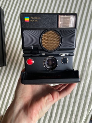 Vintage polaroid slr 680 sonar - vintage,