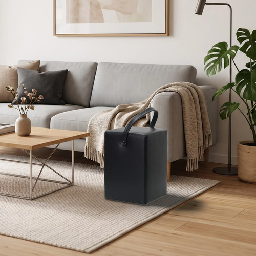 Hocker linus schwarz aus - linus,