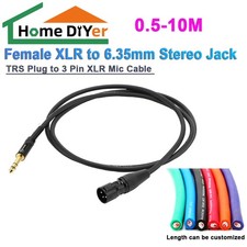 XLR-Buchse auf 6,35 mm