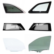 Seitenscheibe links Ford Fiesta 2008- linke vordere Kurbel grün solar