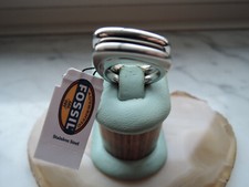 Fossil Doppelring Edelstahl Schmuck Damen Herren 164