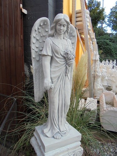 Gartenfigur engel statue - gartenfigur,, engel,