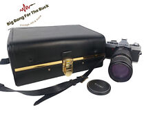 Minolta XG2 SLR Analogkamera Vivitar 75 - 205mm 1:38 Ø 58mm M/MD Silber Japan