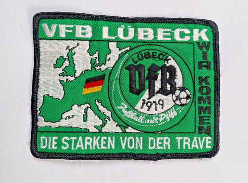 Vfb lübeck aufnäher fußball - vfb,