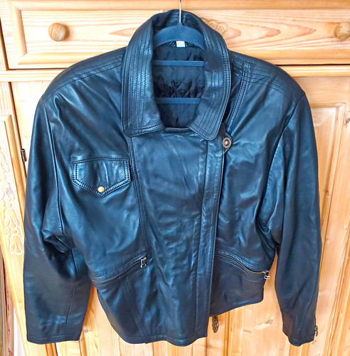 Echter leder damen biker - echter,