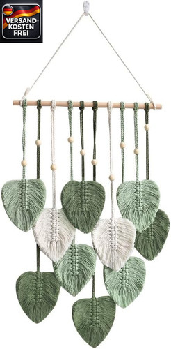 Makramee wandbehang boho deko - wandbehang,