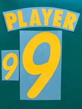 Set Flock Nummer number Trikot