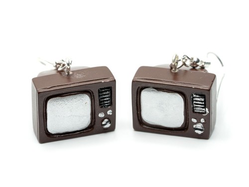 Fernseher ohrringe miniblings - fernseher,