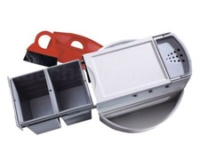 Hailo Rondo Comfort 3645221 Eckabfallsammler Einbau Mülleimer Abfalleimer Einbau