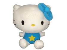 Hello Kitty Blau Fee ca 25 cm Kuscheltier Plüschtier 2011 Stofftier 