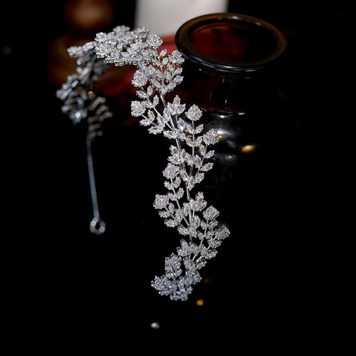 Schlicht diadem brautschmuck - schlicht,