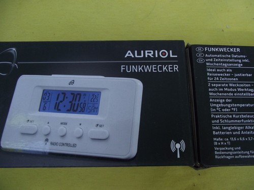 Auriol digitaler funkwecker - auriol,