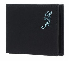 oxmox New Cryptan Pocketbörse Geldbörse Geldbeutel Portemonnaie Schwarz Lizard