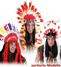 Indianer Kopfschmuck mit Federn sortiert Kostüm Federhaube 126481513