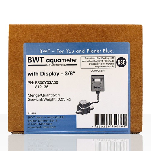 Bwt aquameter mit lcd - aquameter,