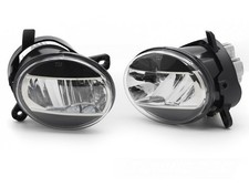 LED Nebelscheinwerfer NSW Set Schwarz für Audi A4 B8 8K A6 4F Q5 8R Seat Exeo