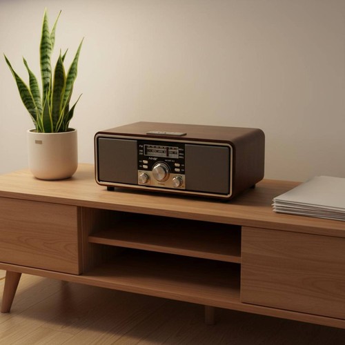 Vintage-Radio-Lautsprecher