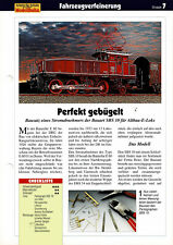 Einen realistischen Stromabnehmer für Altbau-E-Loks herstellen / Bauanleitung