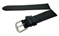 feines Uhrenarmband kurz XS Uhrband schwarz 14, 16, 18, 20mm ohne Naht / 97