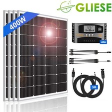 400W 12V Solarpanel Set