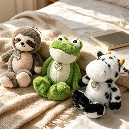 Löwe kuh frosch plüschtier - löwe,