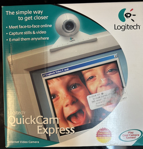 Vintage logitech quickcam - vintage,