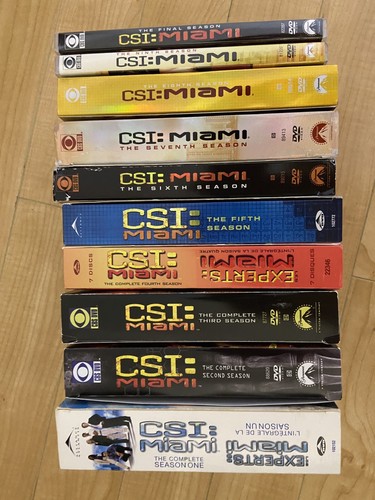 Csi miami dvd lot - dvd, 10