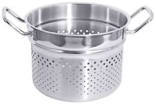 Nudelkocher-Einsatz, Kocheinsatz, Edelstahl, Größen von 20-28 cm Ø wählbar