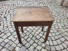 alte Schulbank, aus Eiche