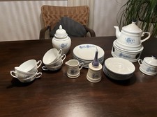 Ostfriesisches Teeservice Kronester Bavaria, 21-teilig