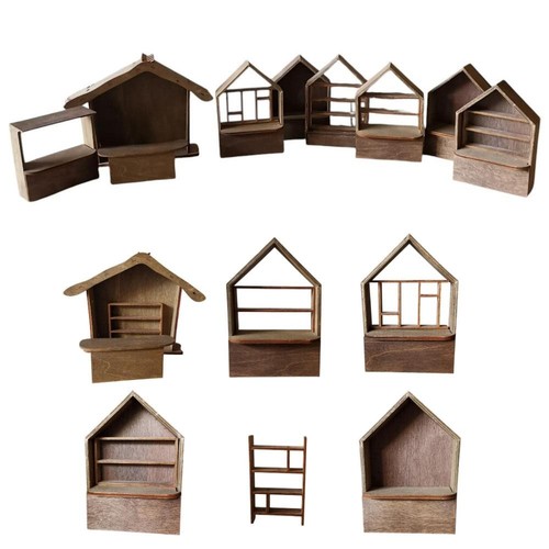 Miniatur marktstand - miniatur,